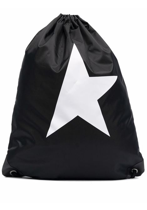 Black and white Star Collection drawstring backpack  GOLDEN GOOSE | GUA00222-A00014680203